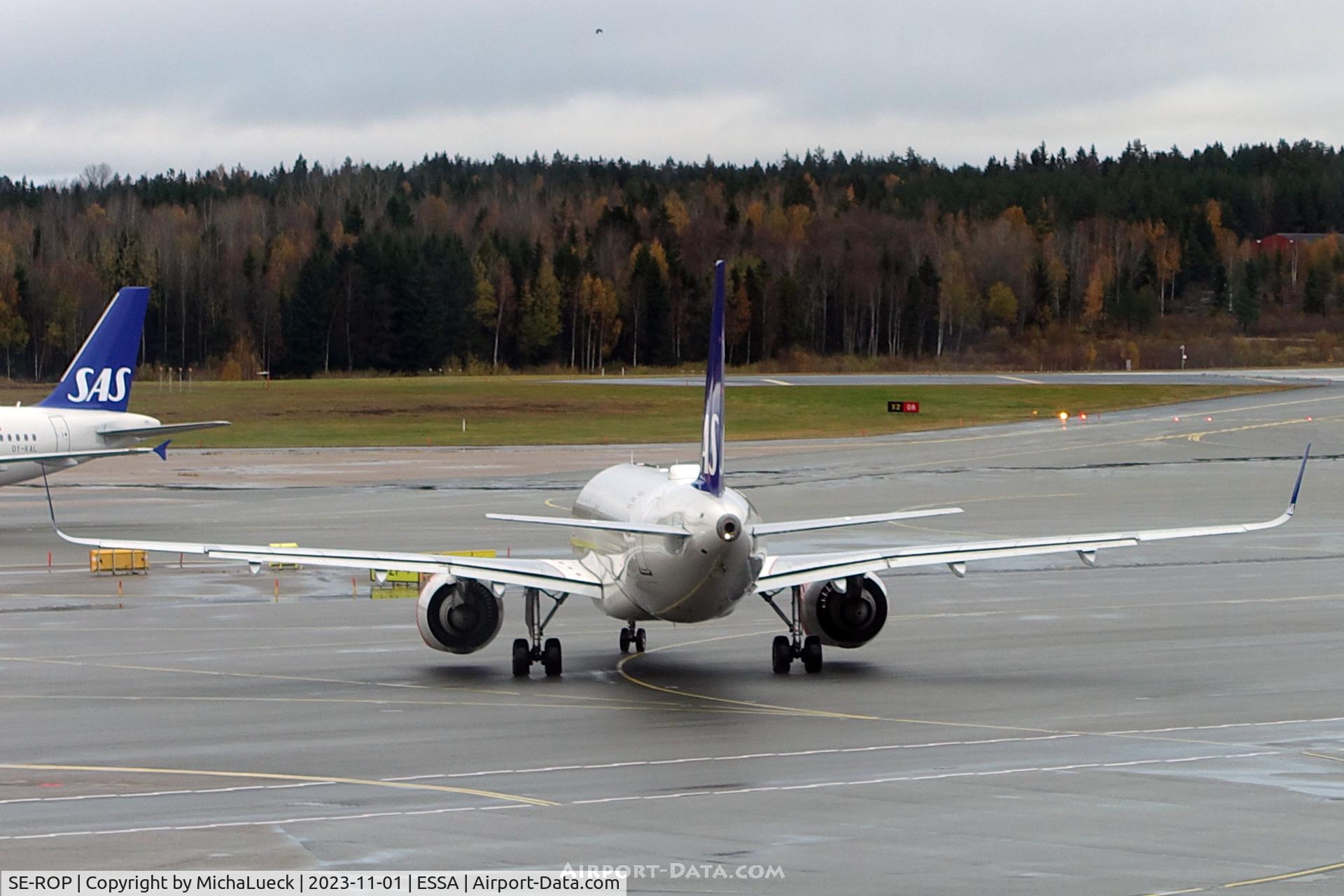 SE-ROP, 2018 Airbus A320-251N C/N 8350, At Arlanda