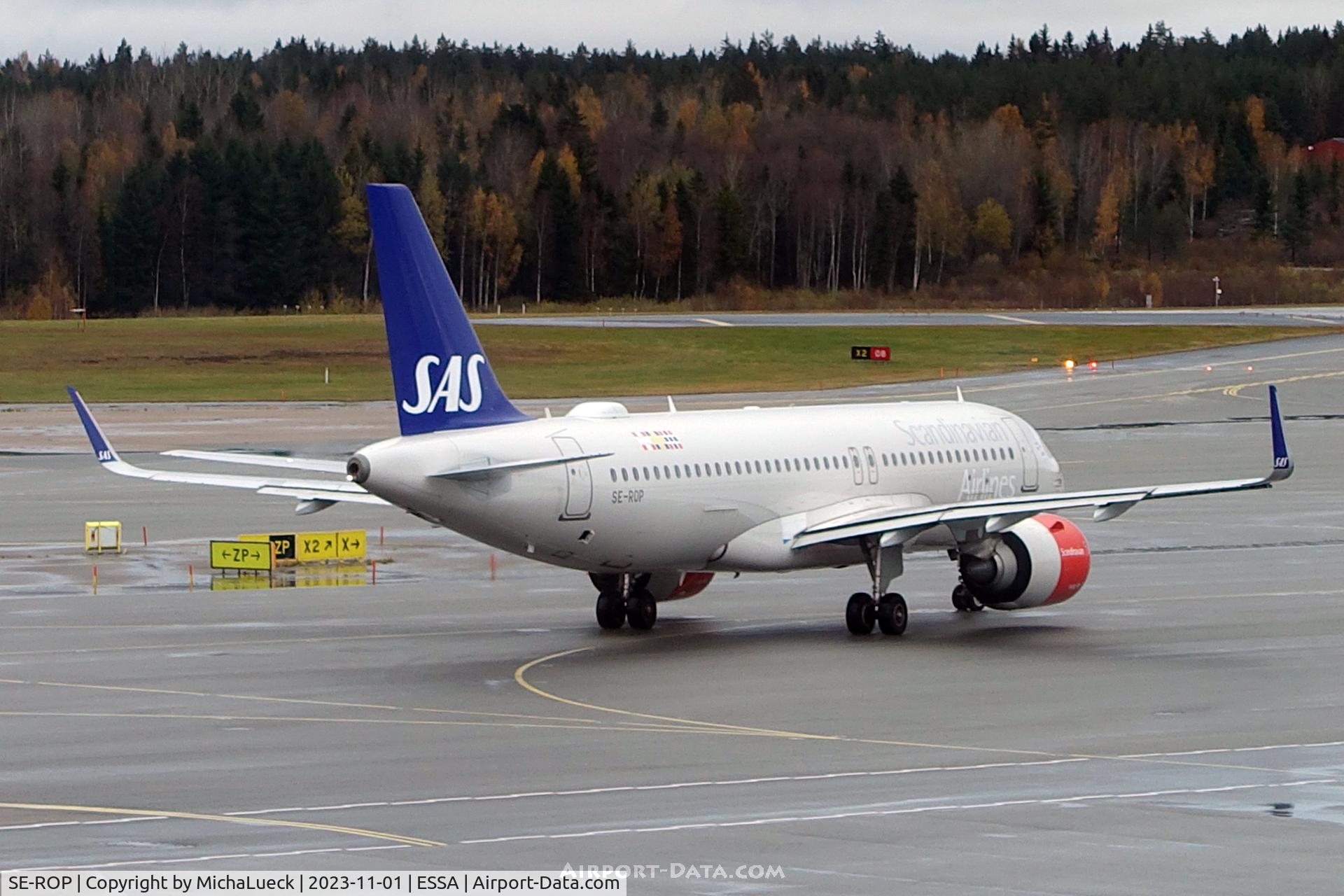SE-ROP, 2018 Airbus A320-251N C/N 8350, At Arlanda