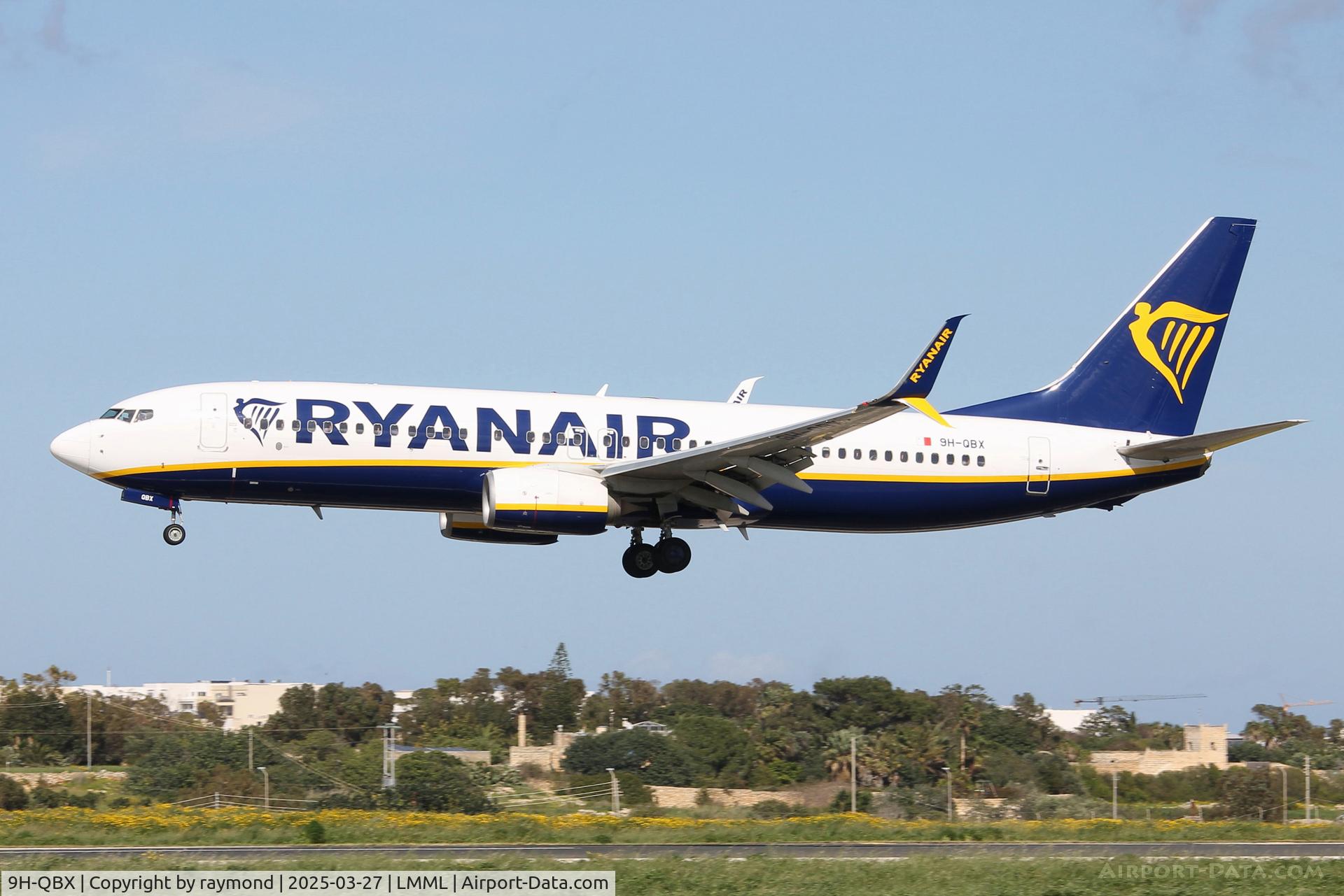 9H-QBX, 2016 Boeing 737-8AS C/N 61580, B737-800 9H-QBX Malta Air