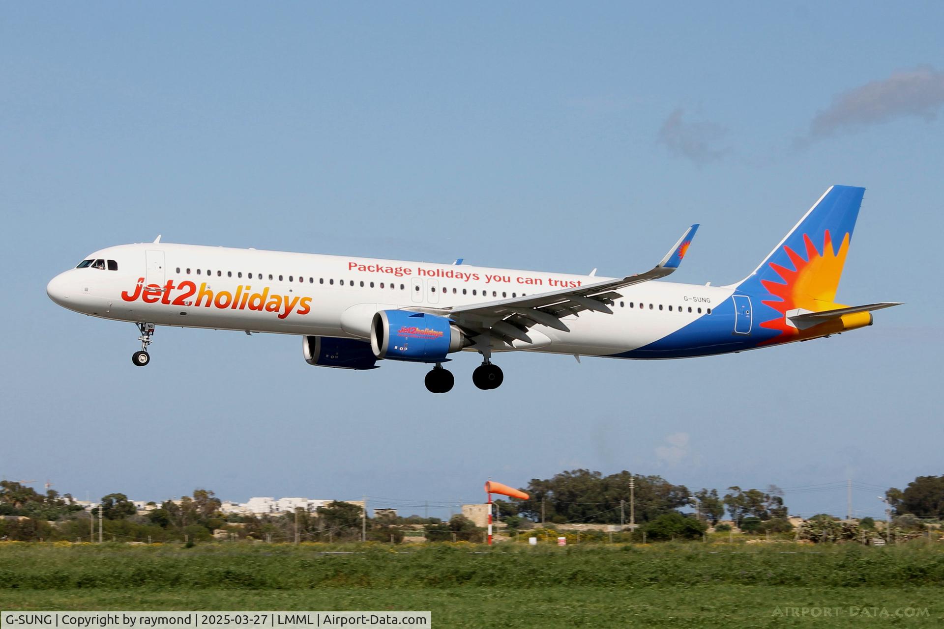 G-SUNG, Airbus 321-251NX C/N 11799, A321Neo G-SUNG Jet2Com