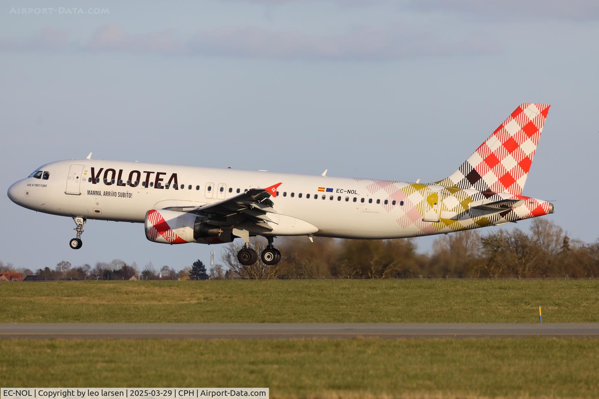 EC-NOL, 2006 Airbus A320-214 C/N 2740, Copenhagen 29.3.2025