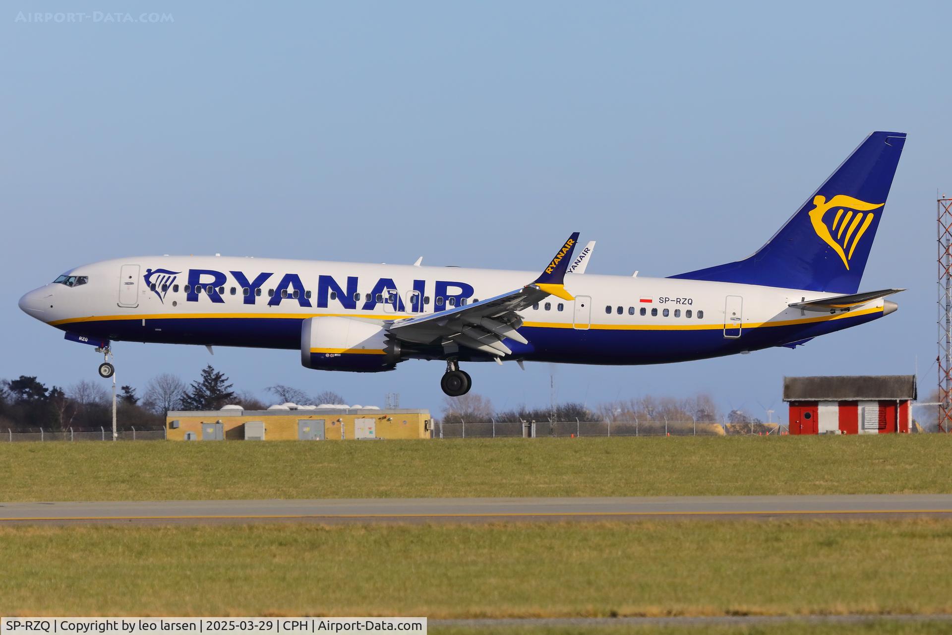 SP-RZQ, Boeing 737-8 MAX 200 C/N 67119, Copenhagen 29.3.2025