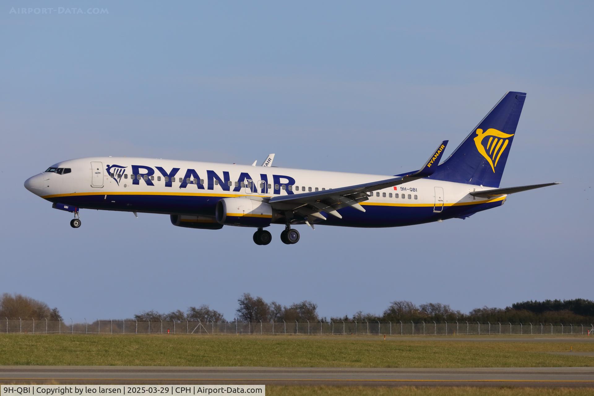 9H-QBI, 2015 Boeing 737-8AS C/N 44705, Copenhagen 29.3.2025
