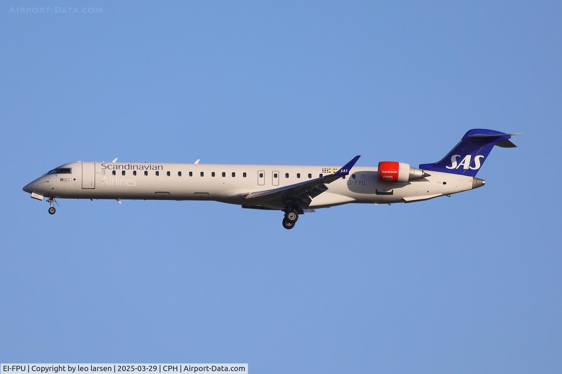 EI-FPU, 2017 Bombardier CRJ-900LR (CL-600-2D24) C/N 15439, Copenhagen 29.3.2025