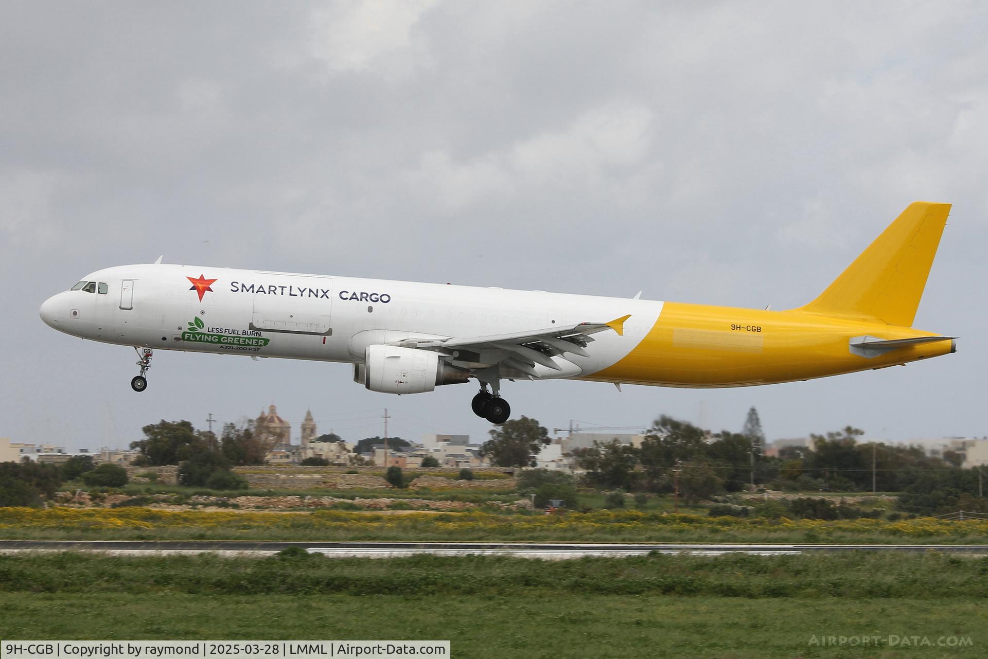 9H-CGB, 1999 Airbus A321-211 C/N 1017, A321-211 9H-CGB SmartLynx Malta.