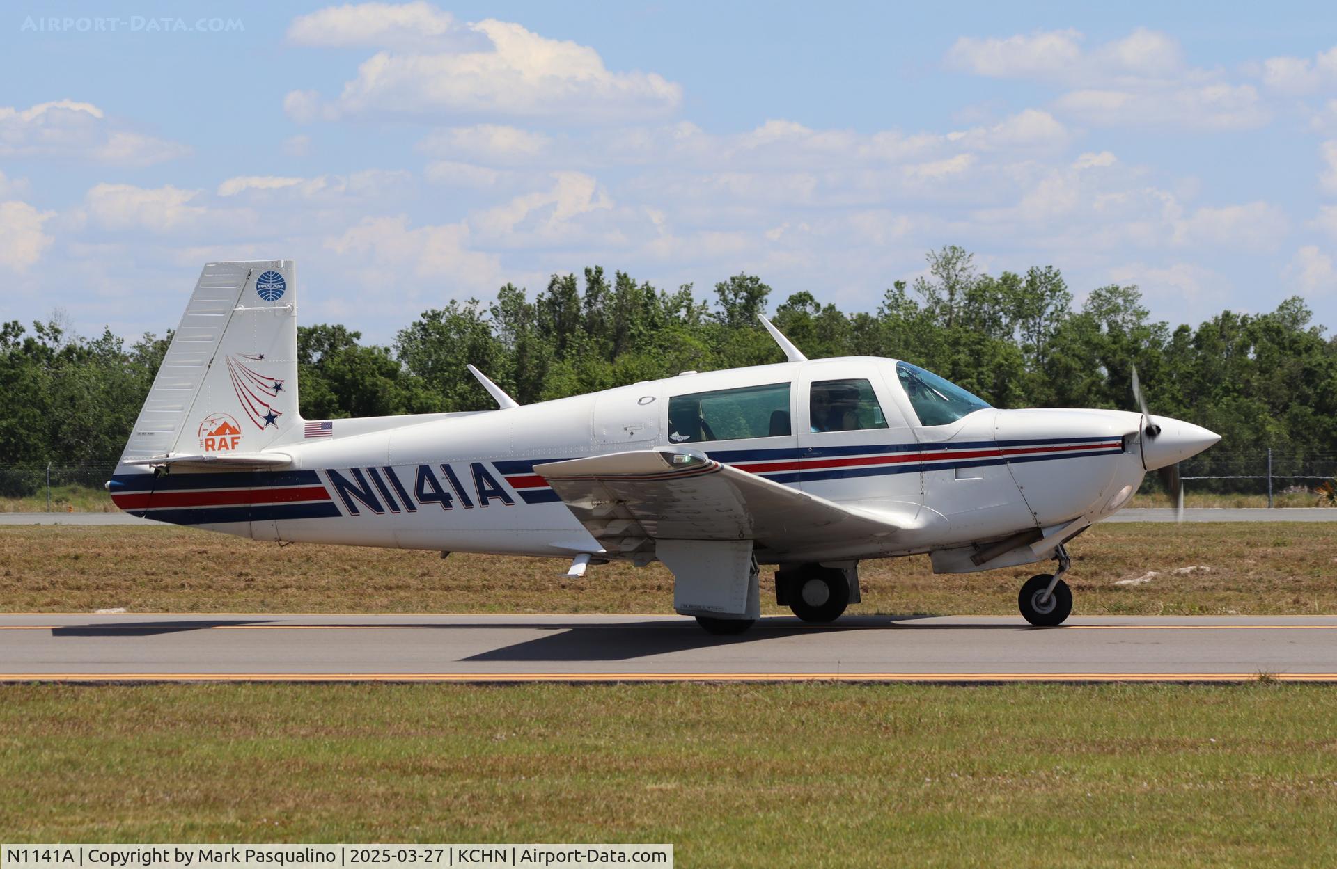 N1141A, 1981 Mooney M20J 201 C/N 24-1164, Mooney M20J