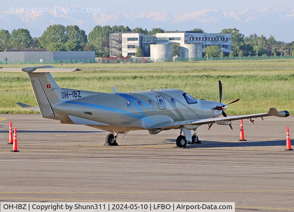 OH-IBZ, 2023 Pilatus PC-12NGX C/N 2313, Parked at the General Aviation area...