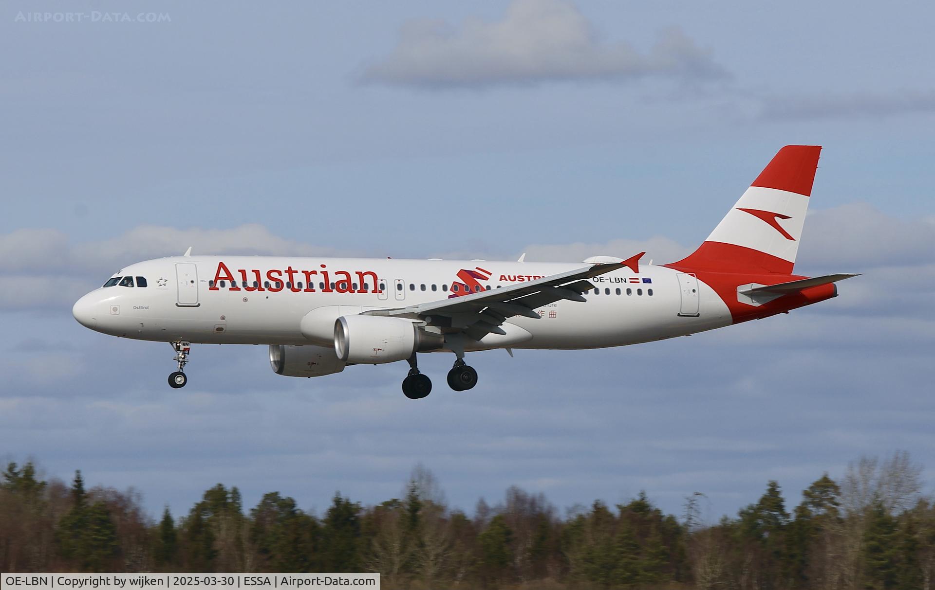 OE-LBN, 1997 Airbus A320-214 C/N 768, Rwy 26  ,  EXPO 2025 Osaka Stickers