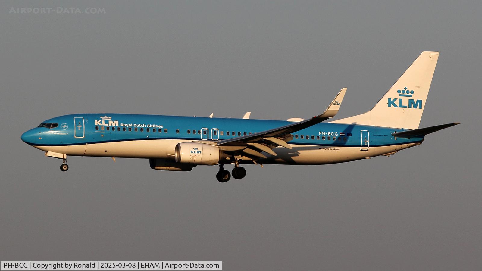 PH-BCG, 2019 Boeing 737-8K2 C/N 62578, at eham