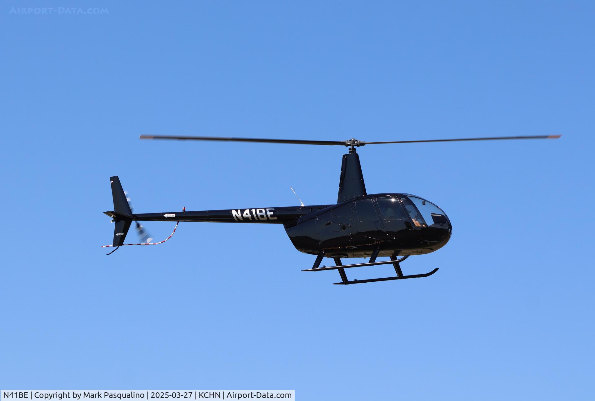 N41BE, 2007 Robinson R44 C/N 1690, Robinson R44