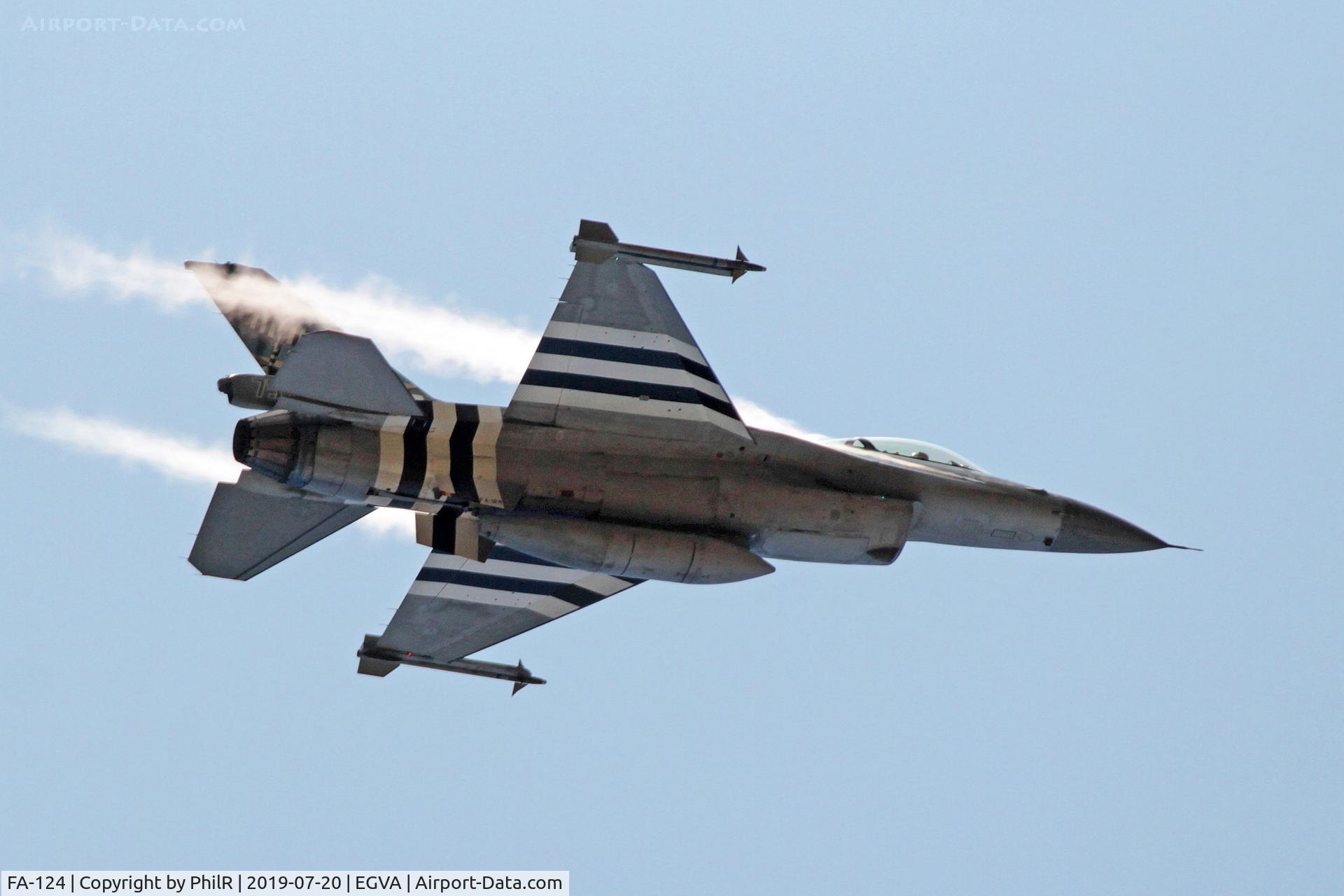 FA-124, SABCA F-16AM Fighting Falcon C/N 6H-124, FA124 1990 General Dynamics F-16AM Belgian Air Component RIAT Fairford