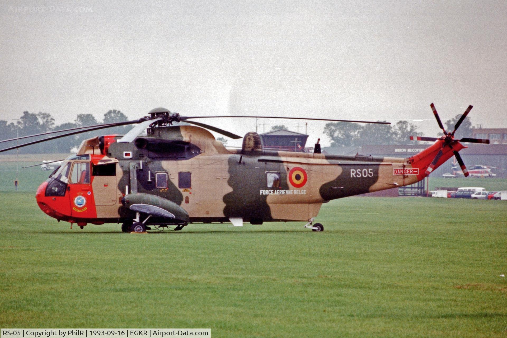 ST-42, 1992 SIAI-Marchetti SF-260D C/N 842, RS-05 1976 Westland WS61 Sea King Mk48 BelgAF Redhill