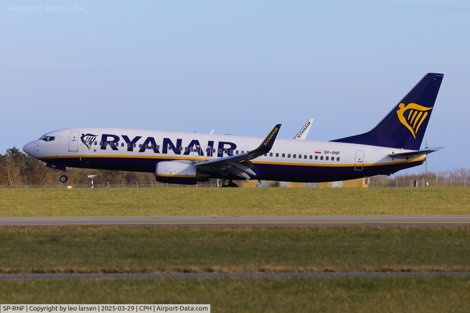 SP-RNF, 2007 Boeing 737-8AS C/N 33607, Copenhagen