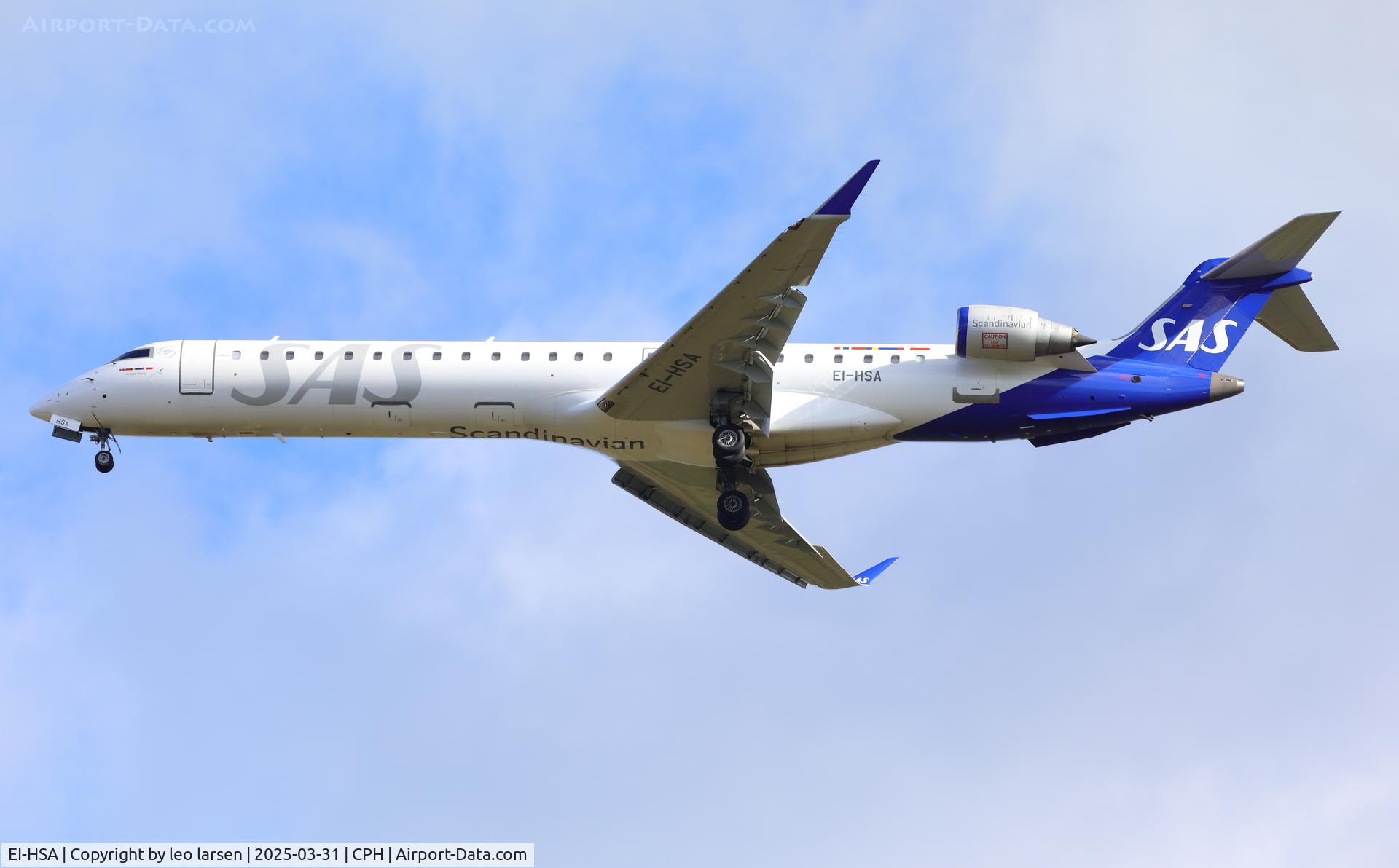 EI-HSA, 2006 Bombardier CRJ 900LR (CL-600-2D24) C/N 15080, Copenhagen 31.3.2025