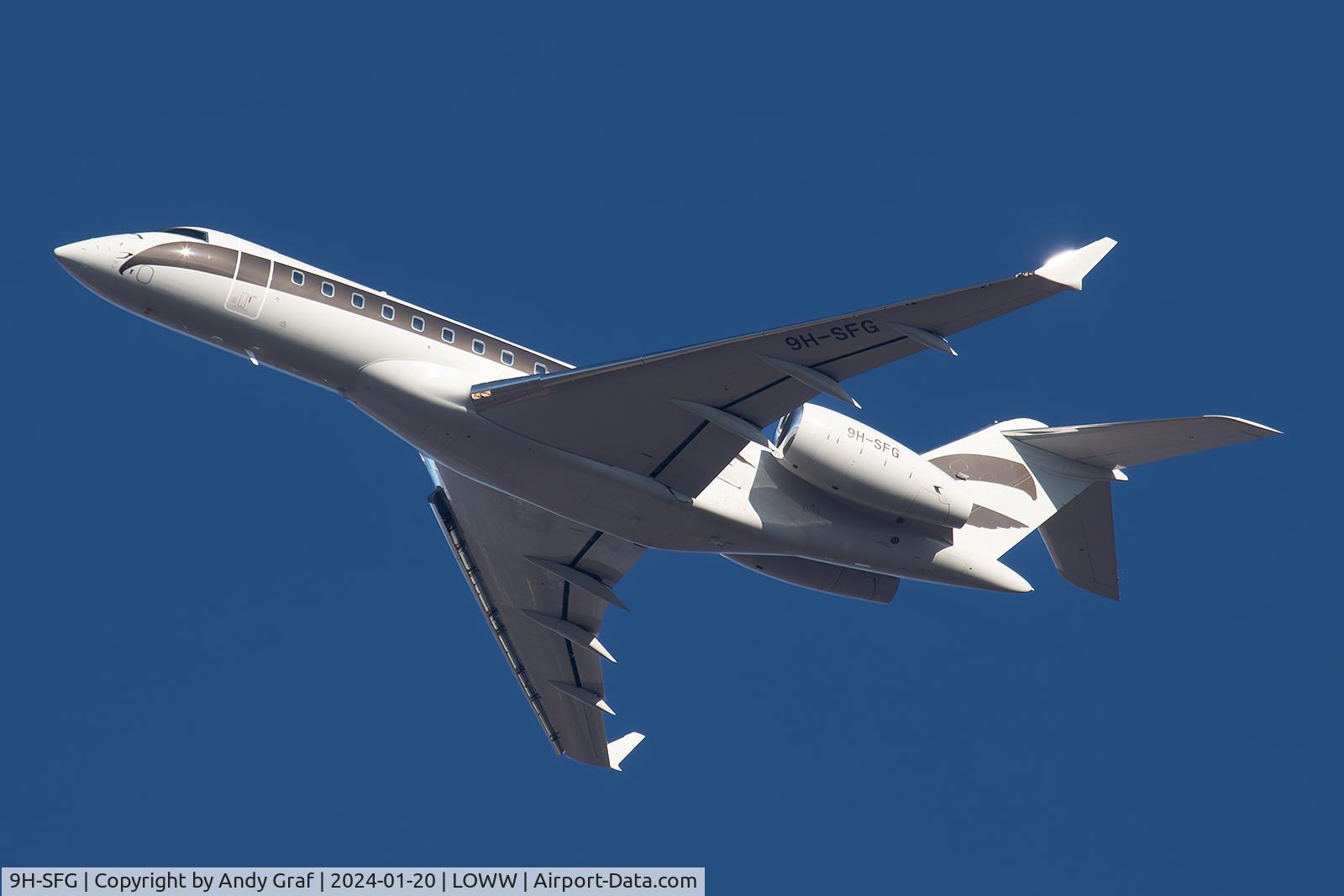 9H-SFG, 2014 Bombardier BD-700-1A10 Global 6000 C/N 9609, Global Express