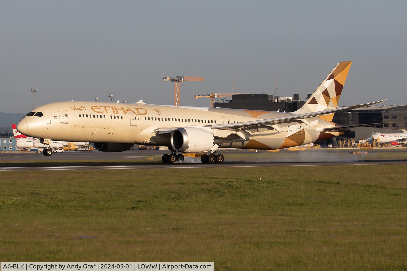 A6-BLK, 2017 Boeing 787-9 Dreamliner C/N 39654, Ethiad B787-9