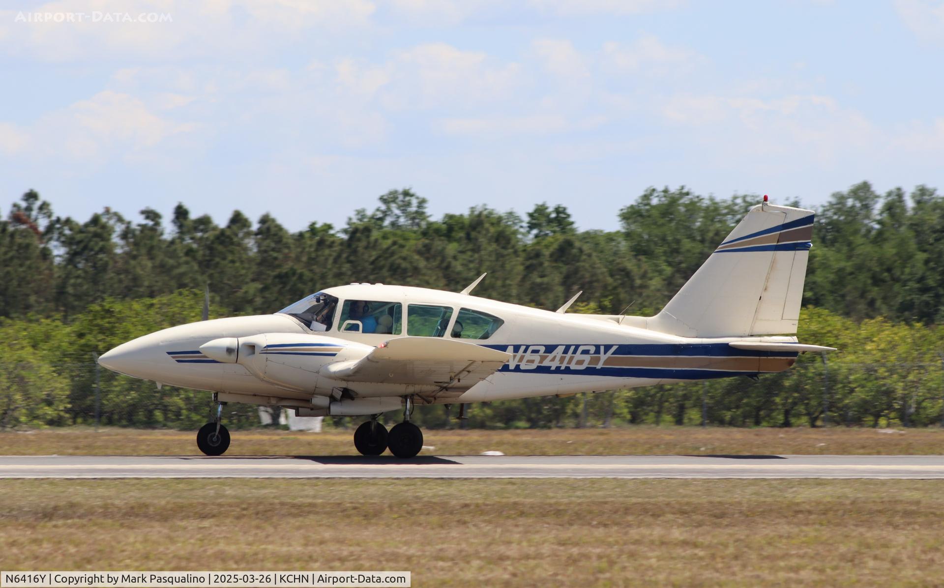 N6416Y, 1967 Piper PA-23-250 C/N 27-3708, Piper PA-23-250