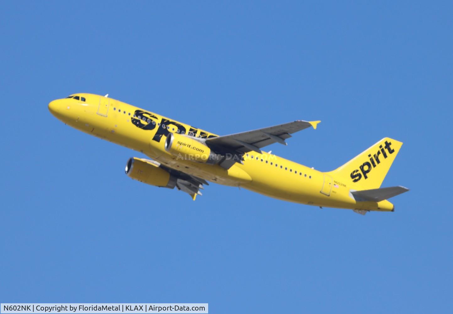N602NK, 2010 Airbus A320-232 C/N 4264, NKS A320 zx lax-las