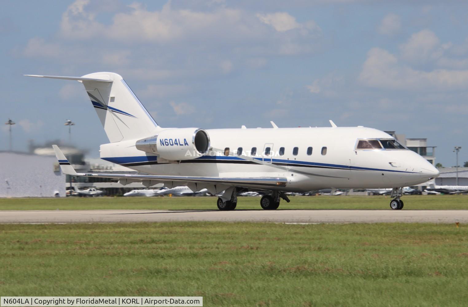 N604LA, 1999 Bombardier Challenger 604 (CL-600-2B16) C/N 5436, Challenger 604 zx orl-mth