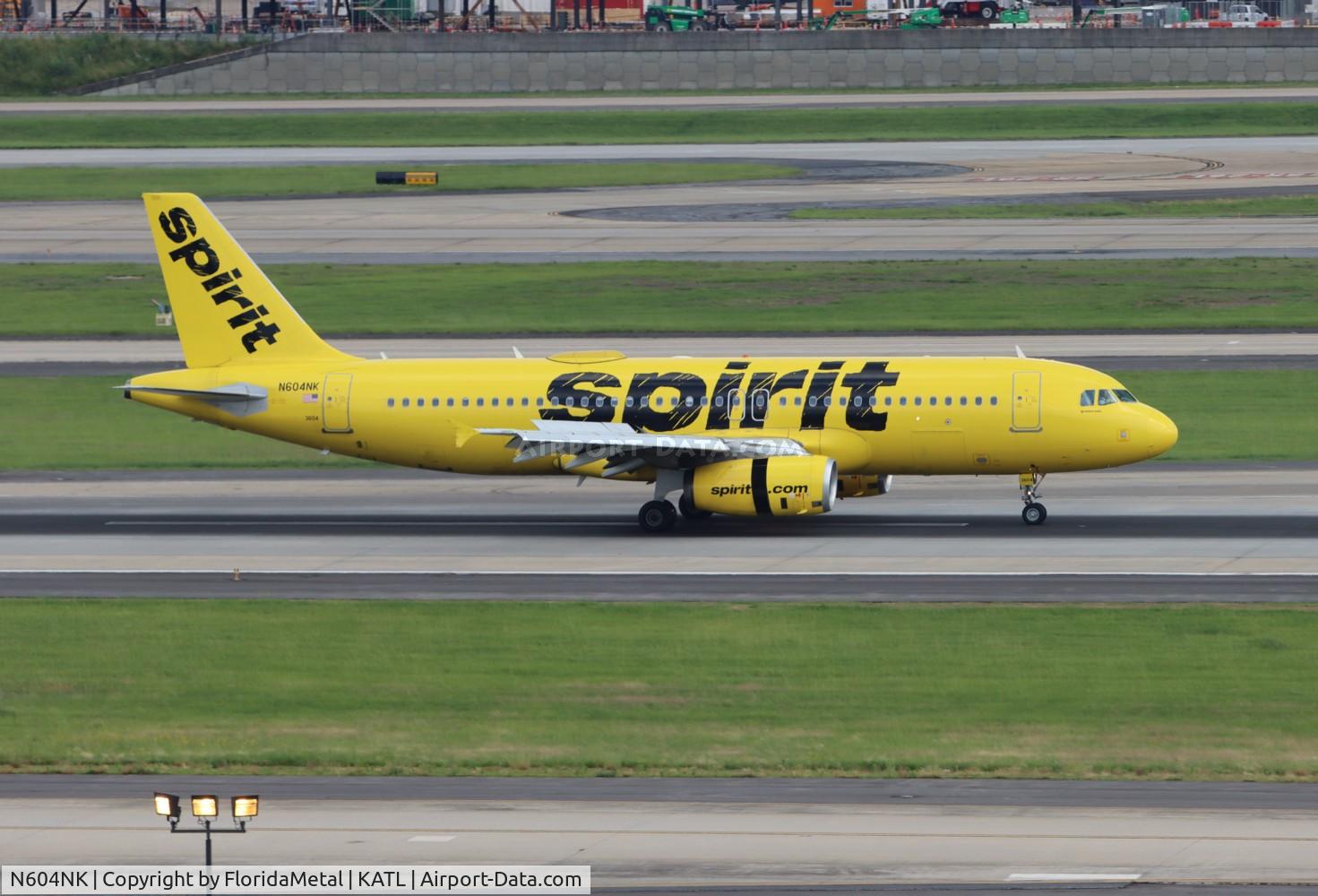 N604NK, 2010 Airbus A320-232 C/N 4431, NKS A320 zx ewr-atl