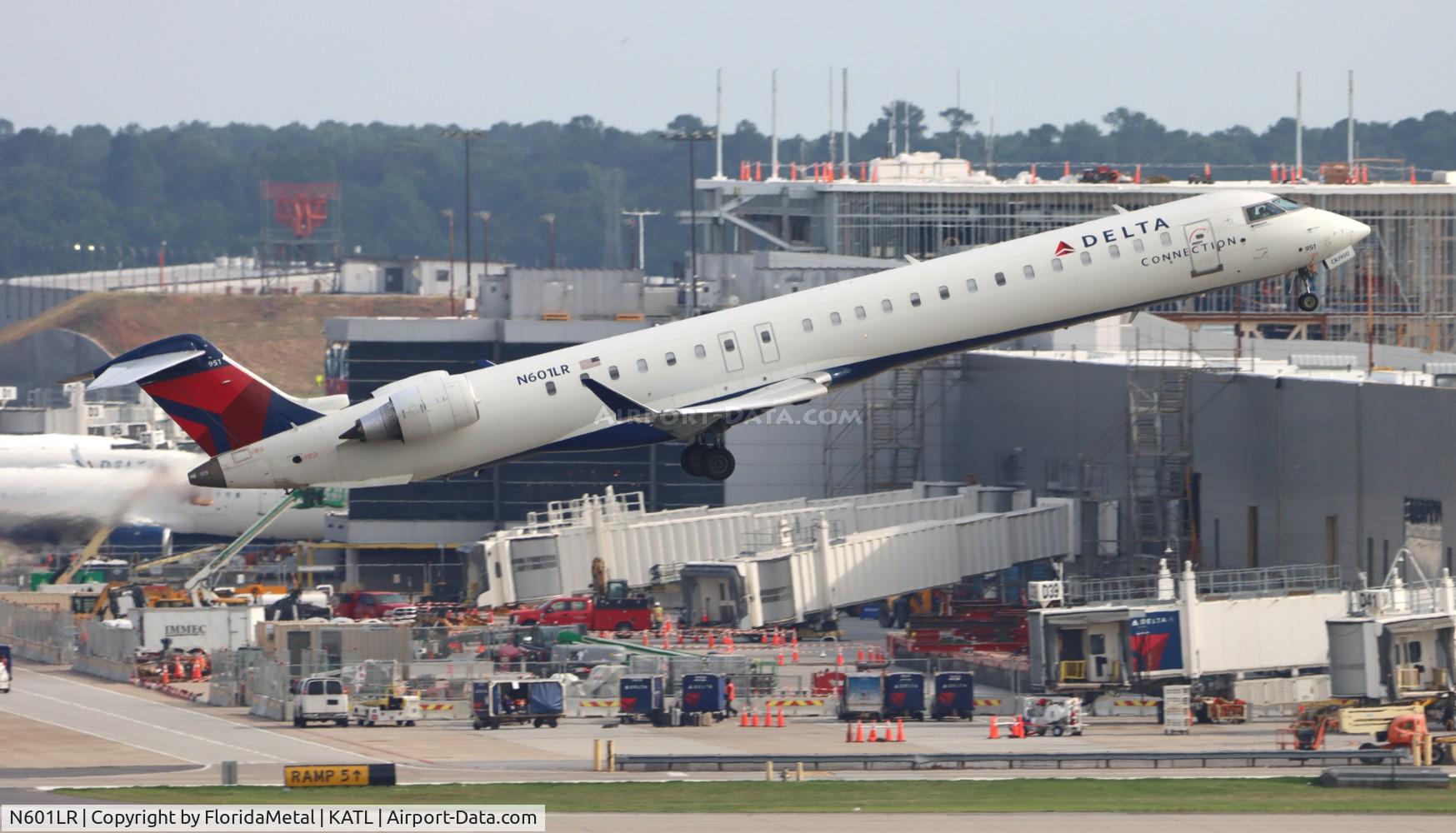 N601LR, 2007 Bombardier CRJ-900ER (CL-600-2D24) C/N 15145, EDV/DAL CR9 zx atl-cha
