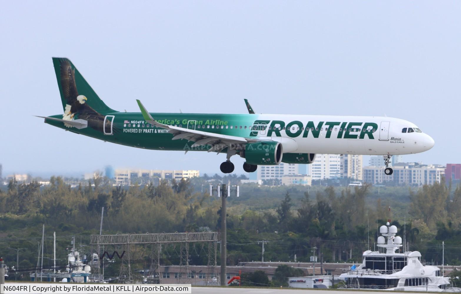 N604FR, 2022 Airbus A321-271NX C/N 11086, FFT A321N Maria zx atl-fll