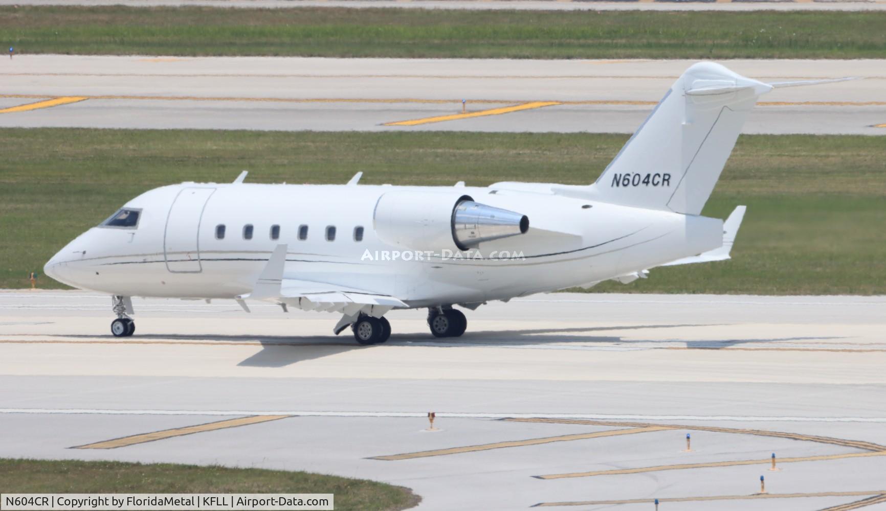 N604CR, 1999 Bombardier Challenger 604 (CL-600-2B16) C/N 5418, Challenger 604 zx fll-tzu 
