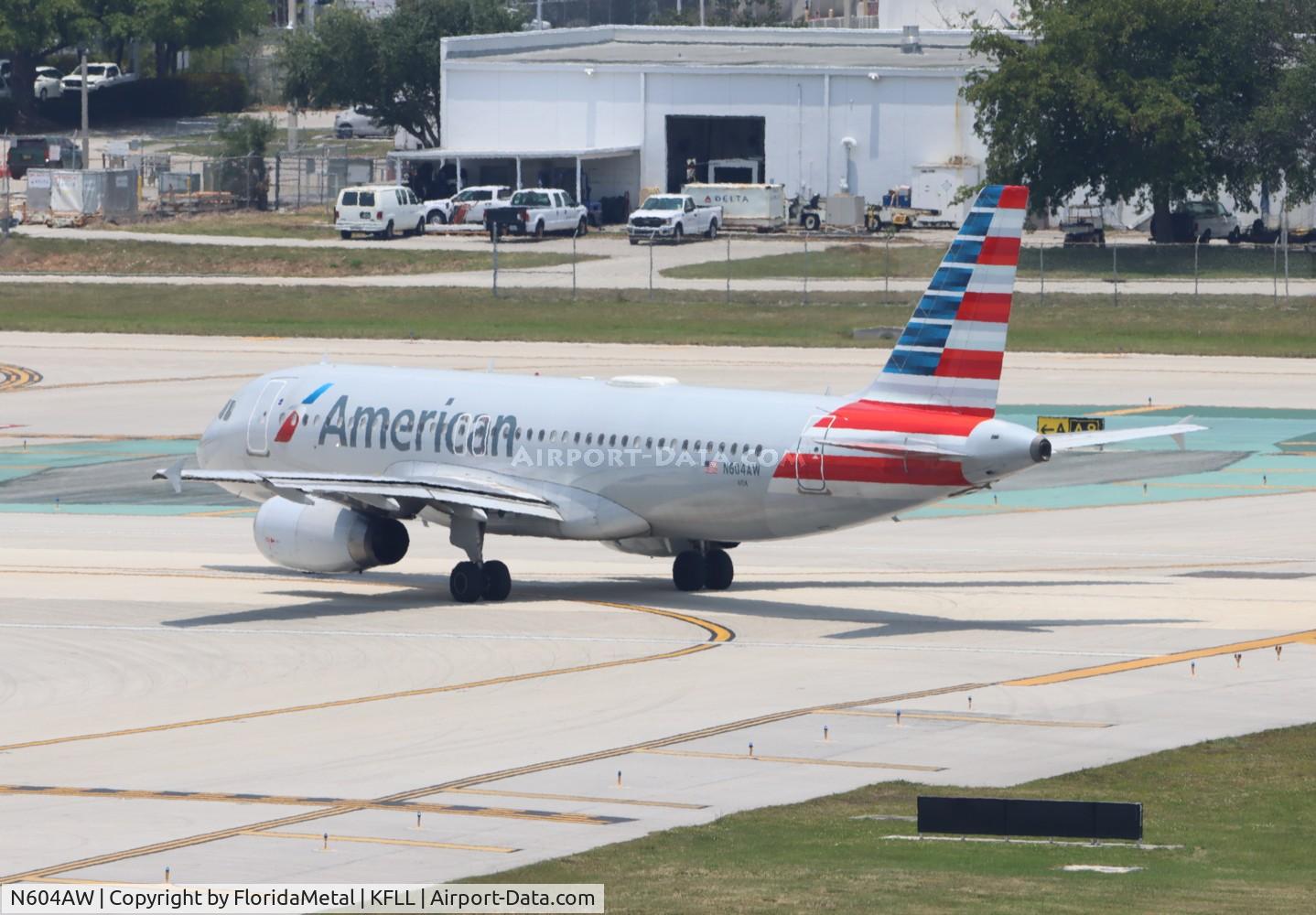 N604AW, 2000 Airbus A320-232 C/N 1196, AAL A320 zx fll-phl