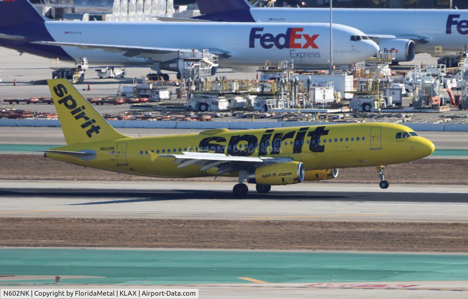 N602NK, 2010 Airbus A320-232 C/N 4264, NKS A320 zx dfw-lax