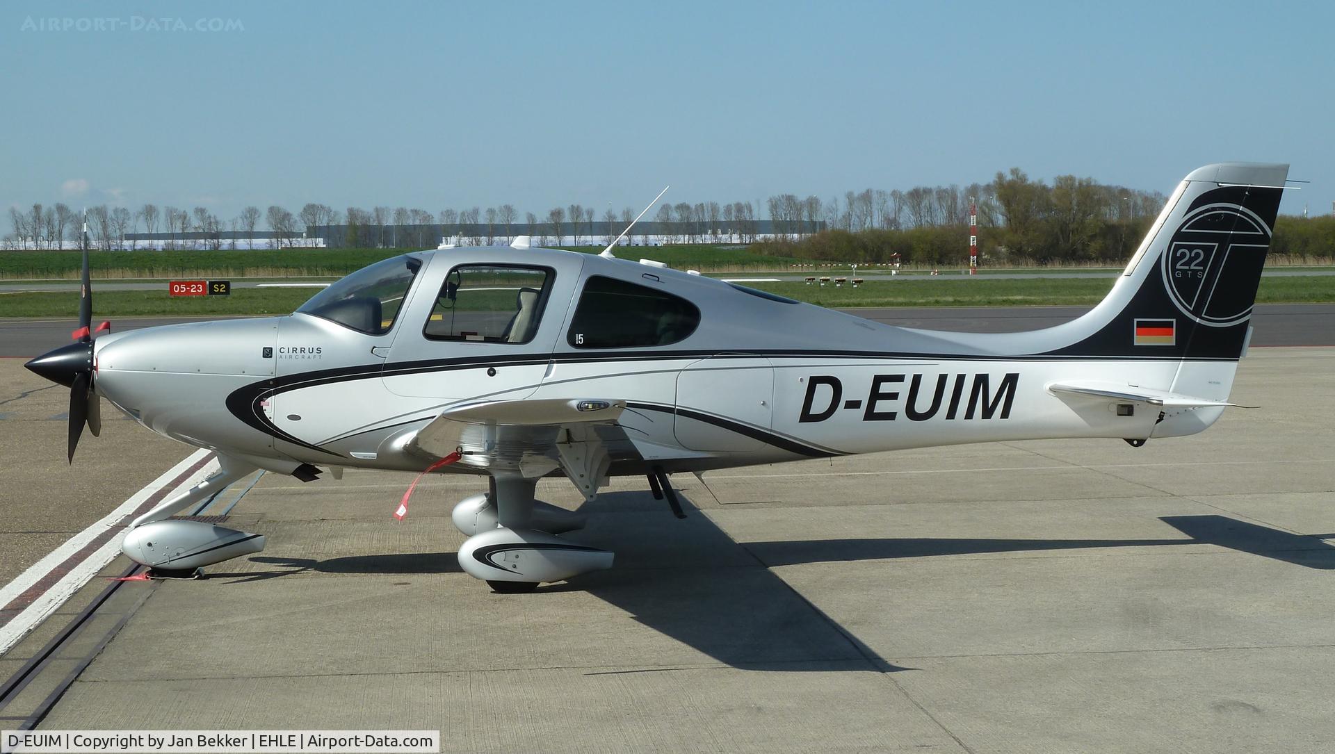 D-EUIM, 2013 Cirrus SR22T C/N 0566, Lelystad Airport
