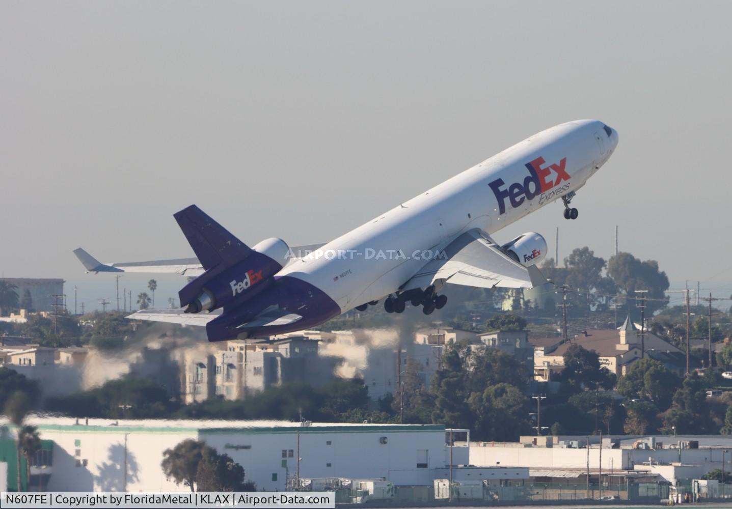 N607FE, 1992 McDonnell Douglas MD-11F C/N 48547, FDX MD-11F zx lax-mem