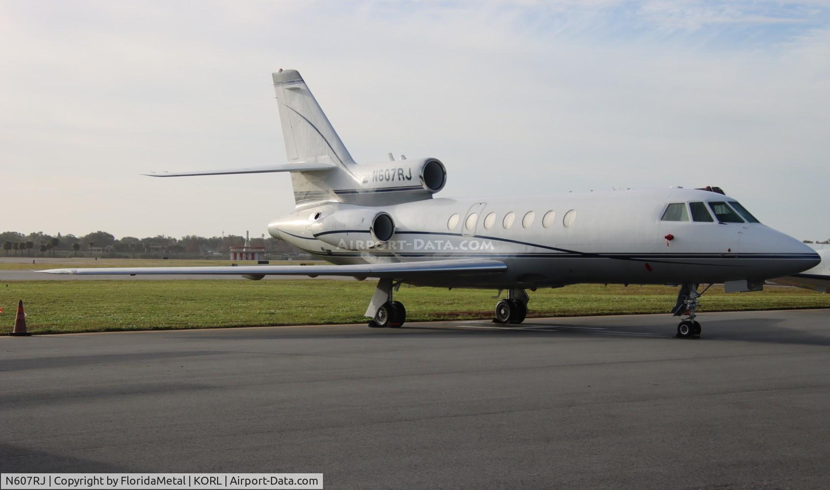 N607RJ, 1990 Dassault-Breguet Falcon 50 C/N 206, Falcon 50 zx 