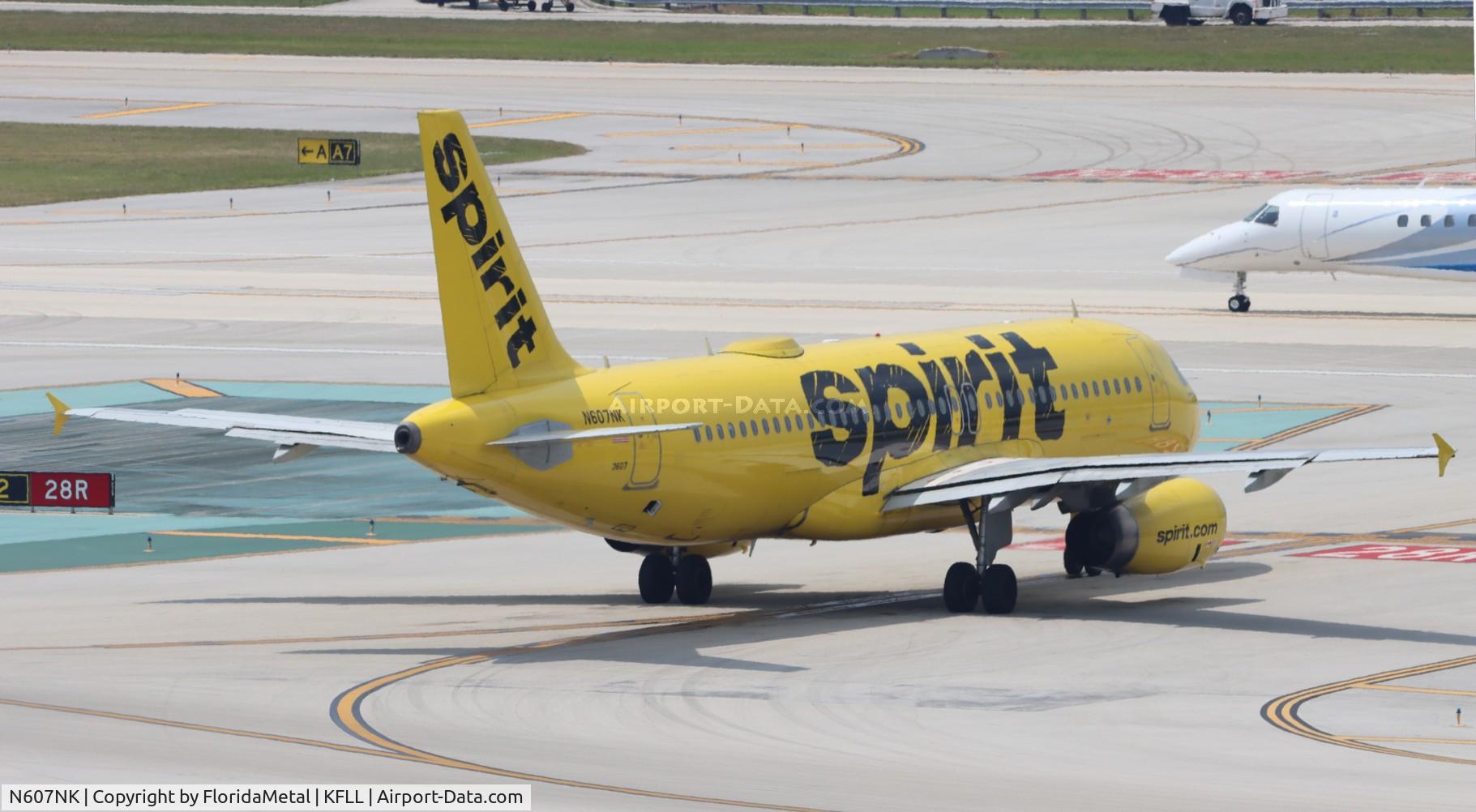 N607NK, 2011 Airbus A320-232 C/N 4595, NKS A320 zx fll-stl