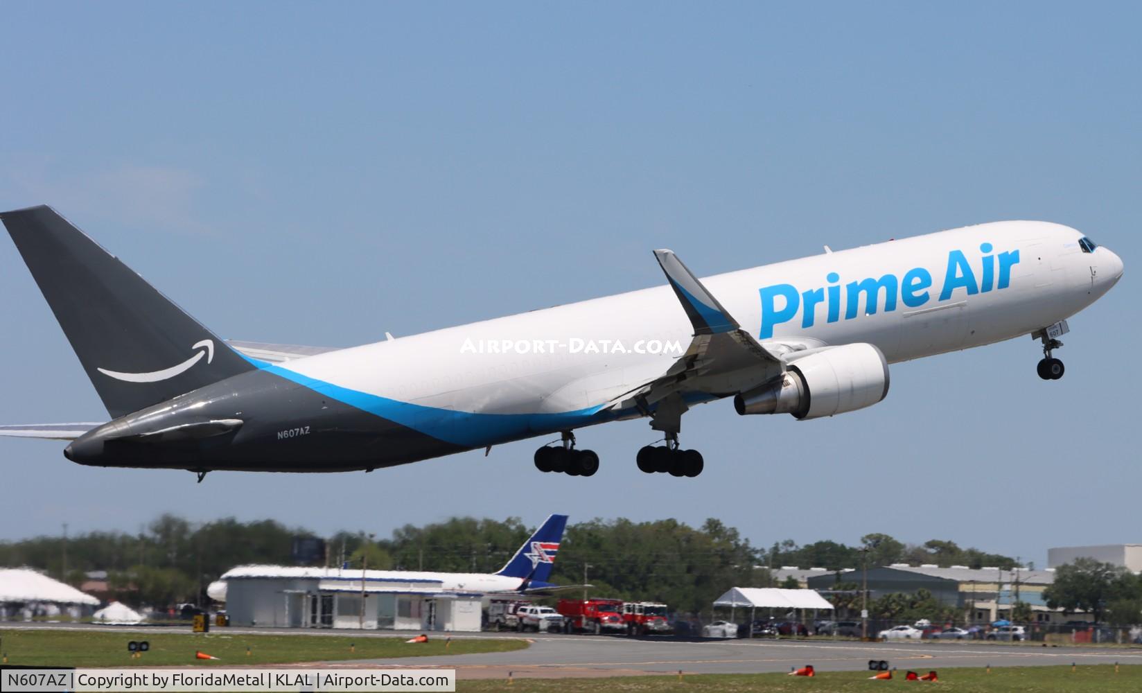 N607AZ, 2000 Boeing 767-332 C/N 30573, ATI Amazon 767-300F zx lal-iln