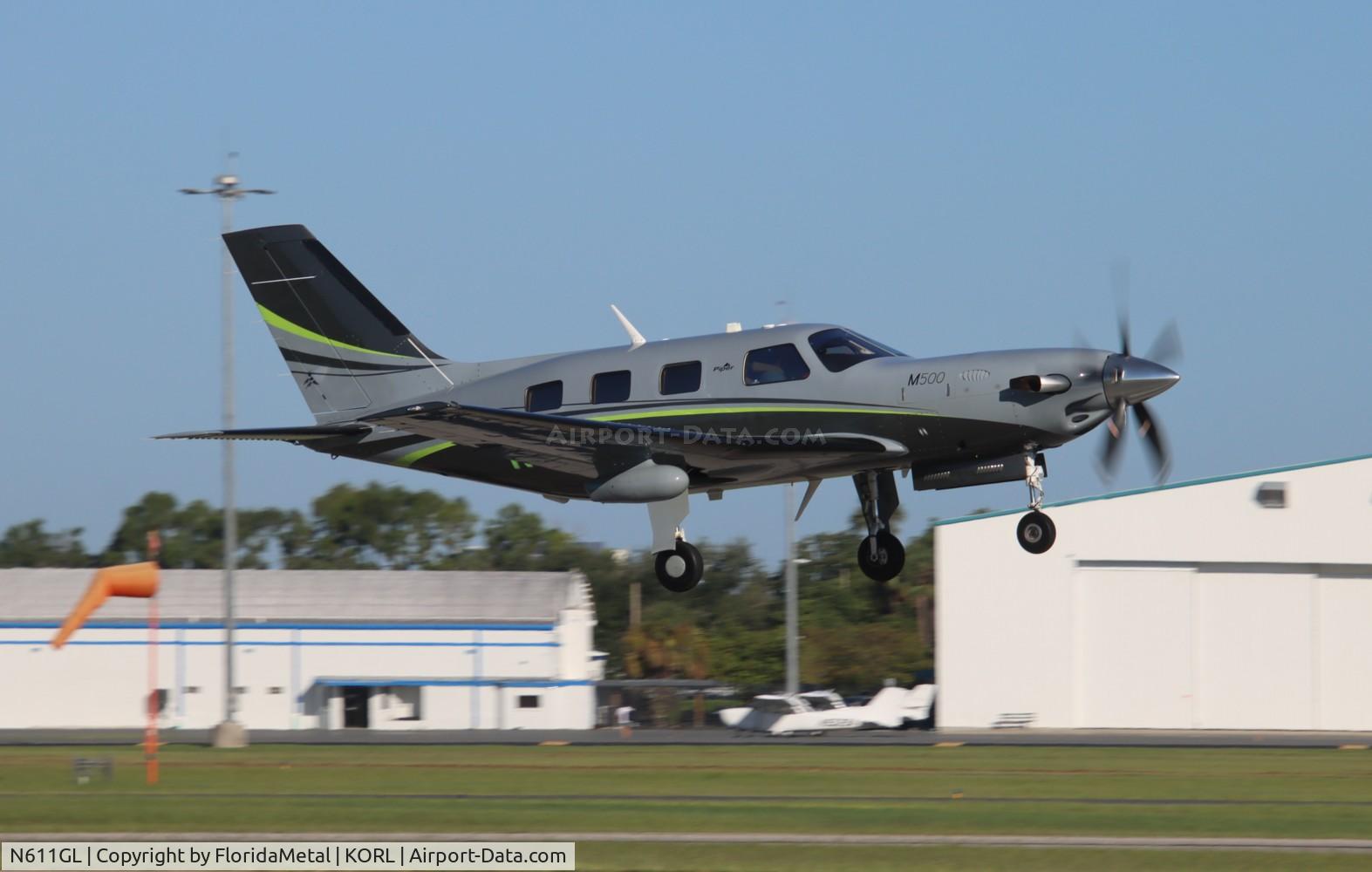 N611GL, 2017 Piper PA-46-500TP Meridian M500 C/N 4697623, M500 zx 