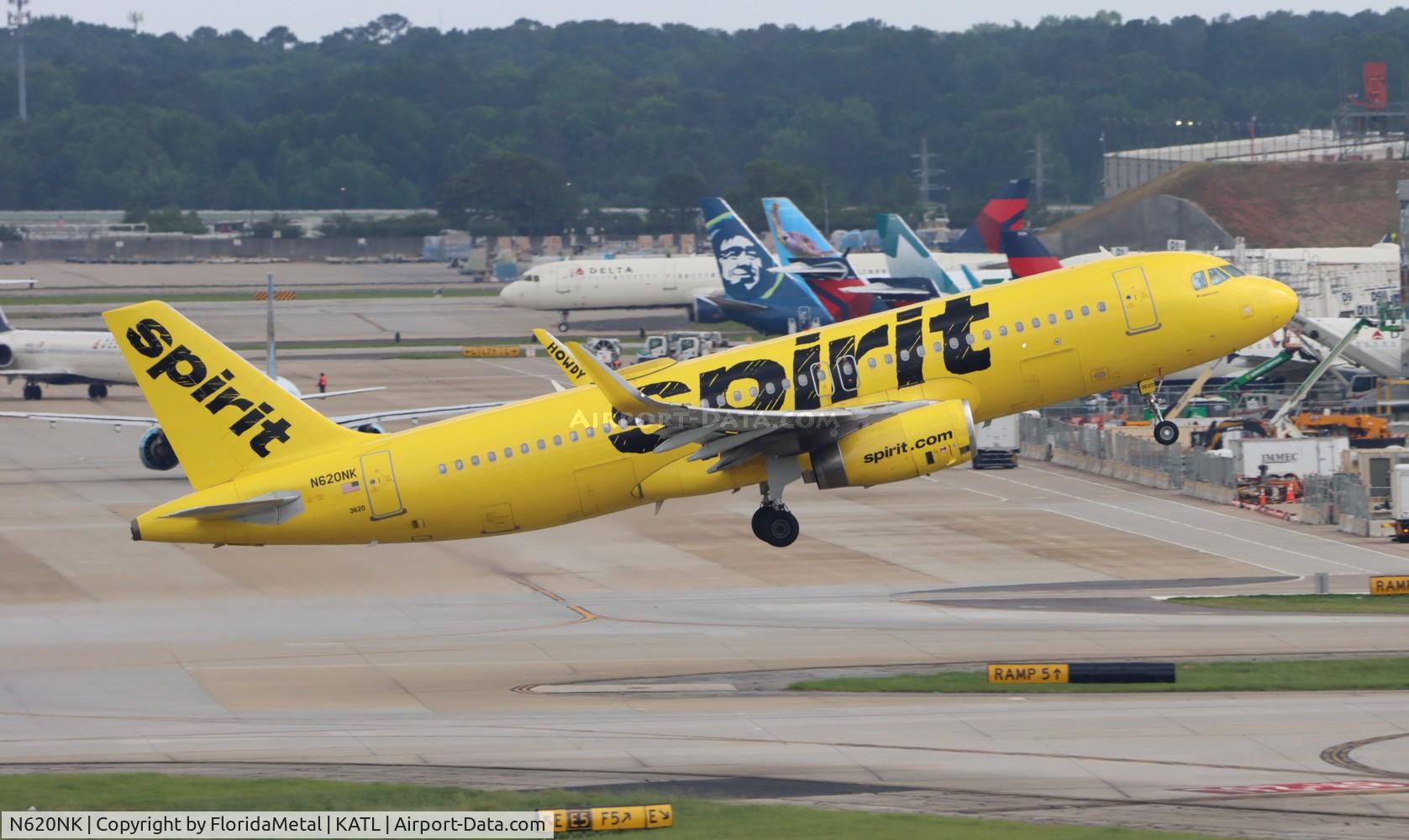 N620NK, 2013 Airbus A320-232 C/N 5624, NKS A320 zx atl-lax