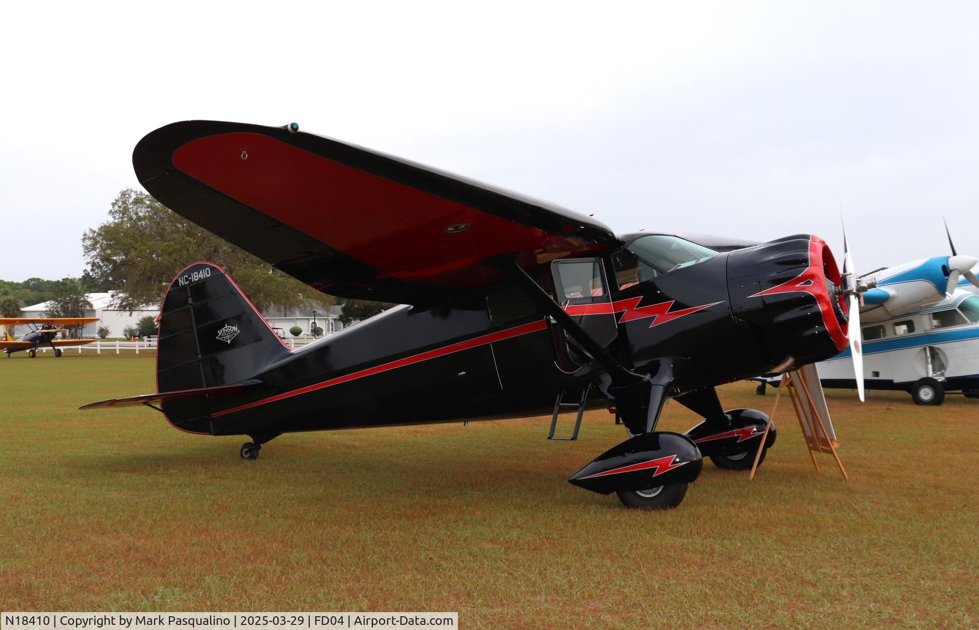 N18410, 1937 Stinson SR-9C Reliant C/N 5159, Stinson SR-9C