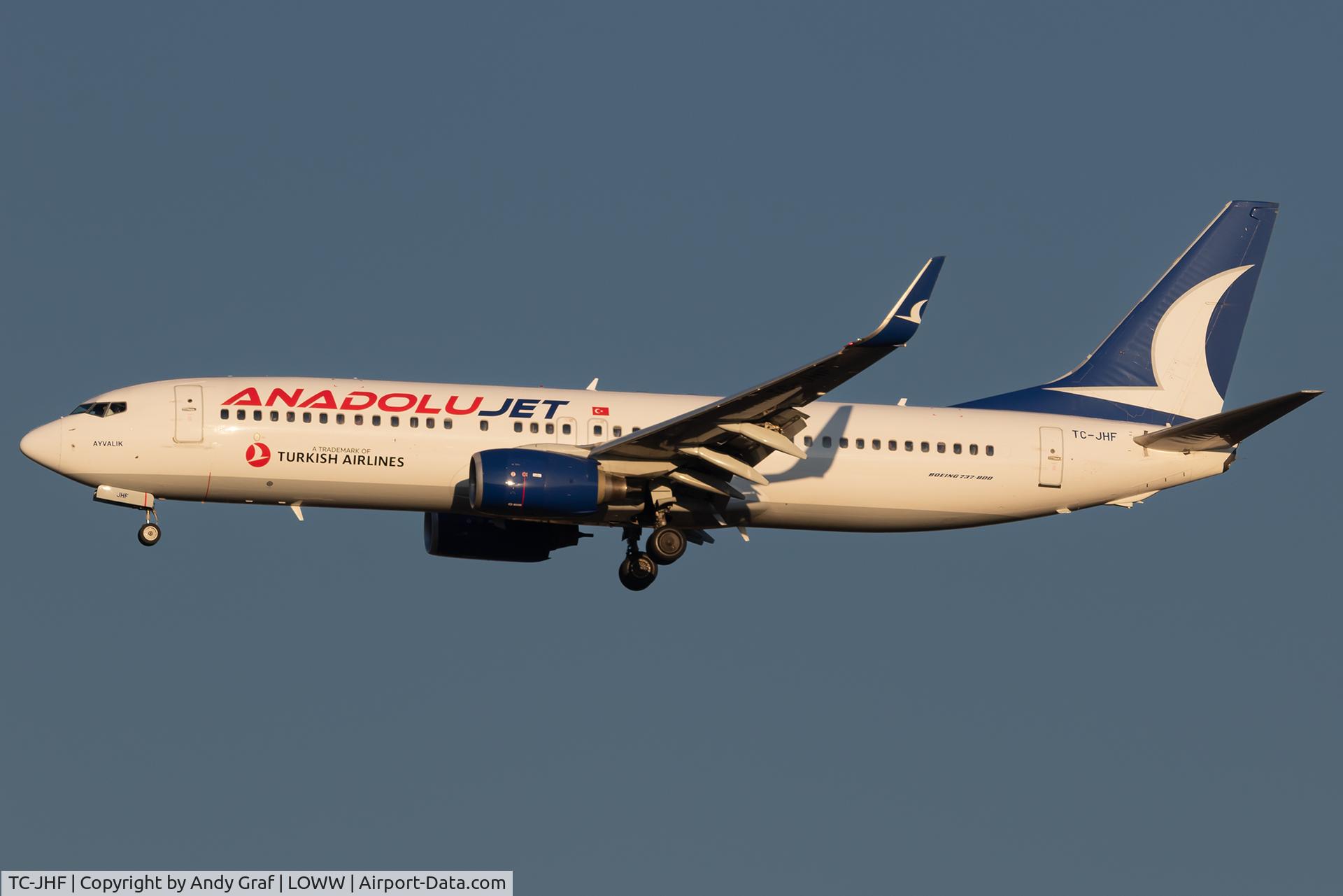 TC-JHF, 2008 Boeing 737-8F2 C/N 35745, Anatoljet B737-800