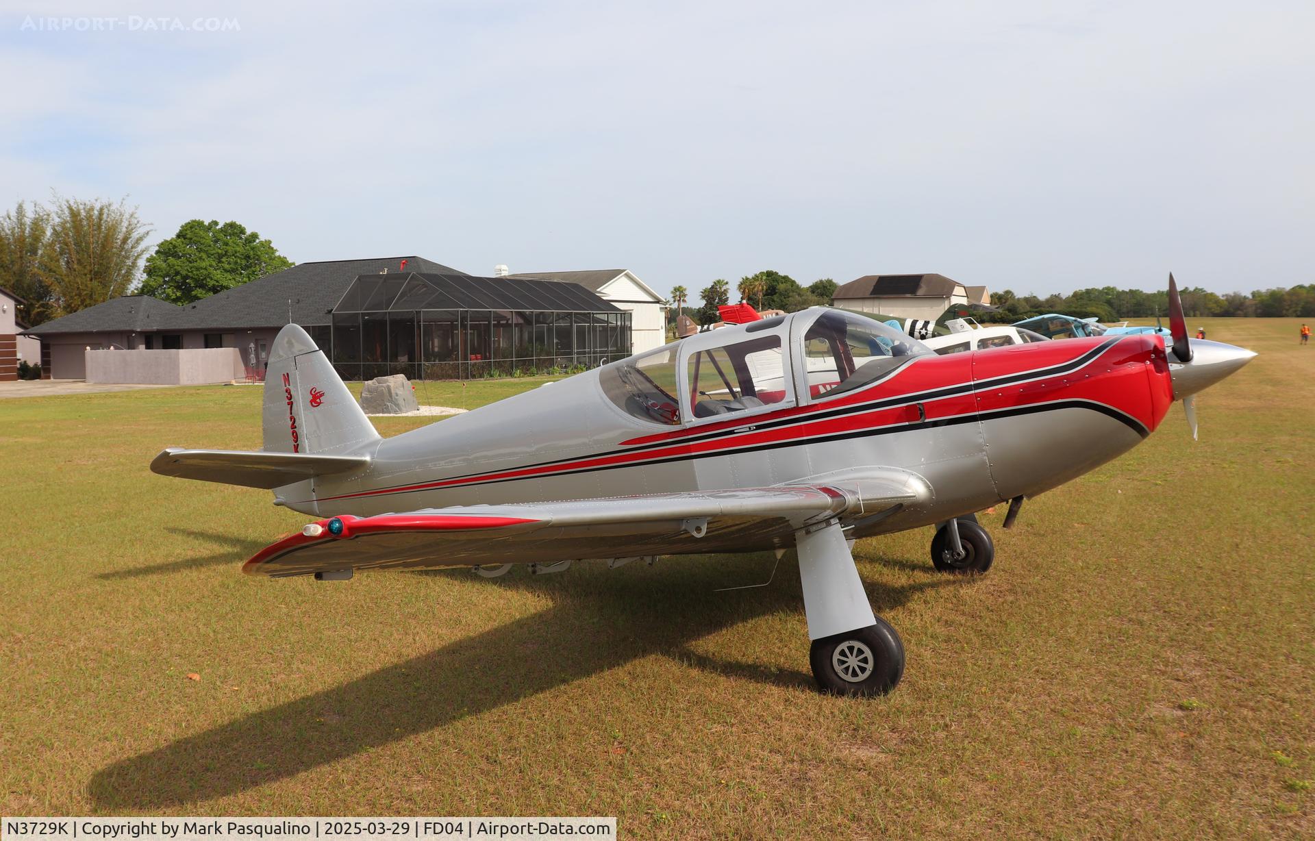 N3729K, 1946 Globe GC-1B Swift C/N 1422, Swift GC-1B