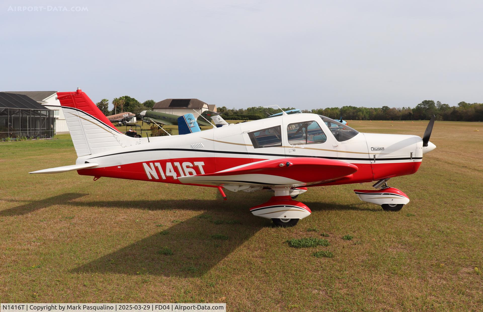 N1416T, 1972 Piper PA-28-140 C/N 28-7225507, Piper PA-28-140