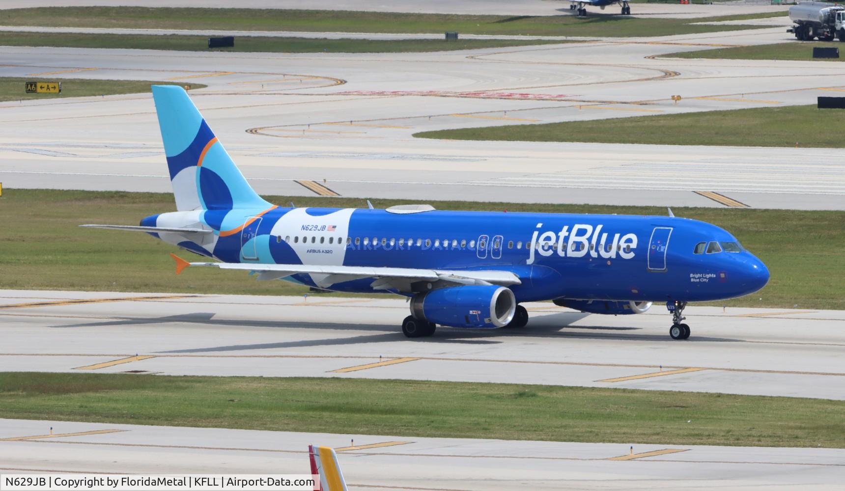 N629JB, 2005 Airbus A320-232 C/N 2580, JBU A320 zx fll-puj