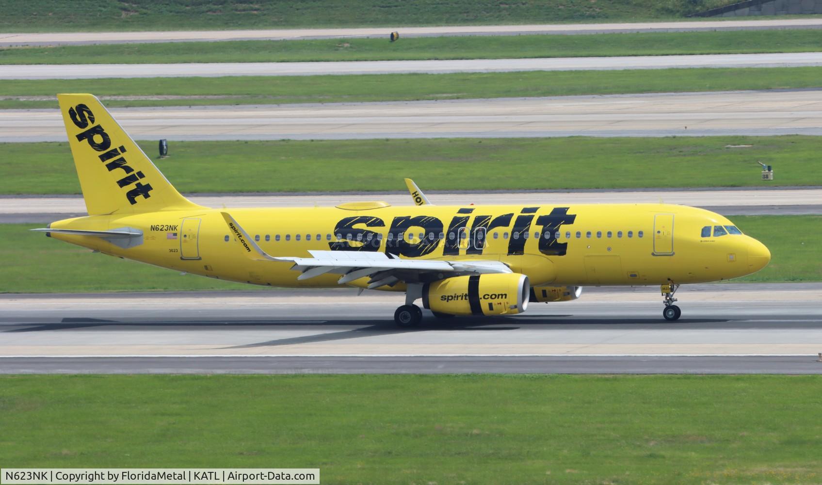 N623NK, 2013 Airbus A320-232 C/N 5861, NKS A320 zx msp-atl