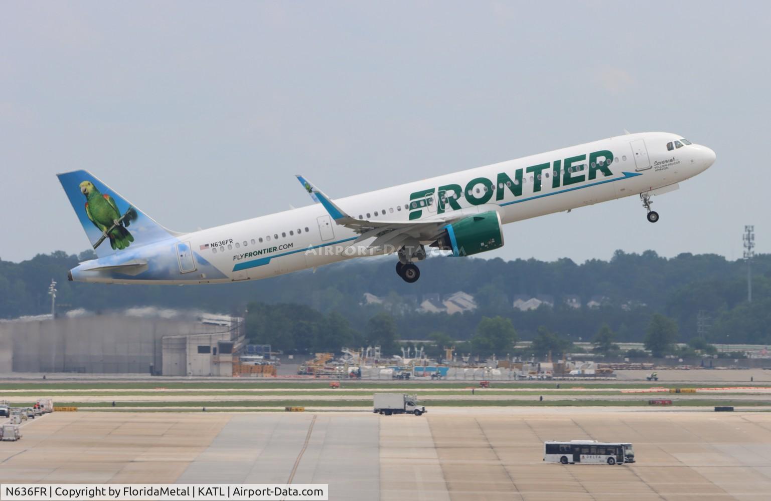 N636FR, 2024 Airbus A321-271NX C/N 11839, FFT A321N Savannah zx atl-cvg