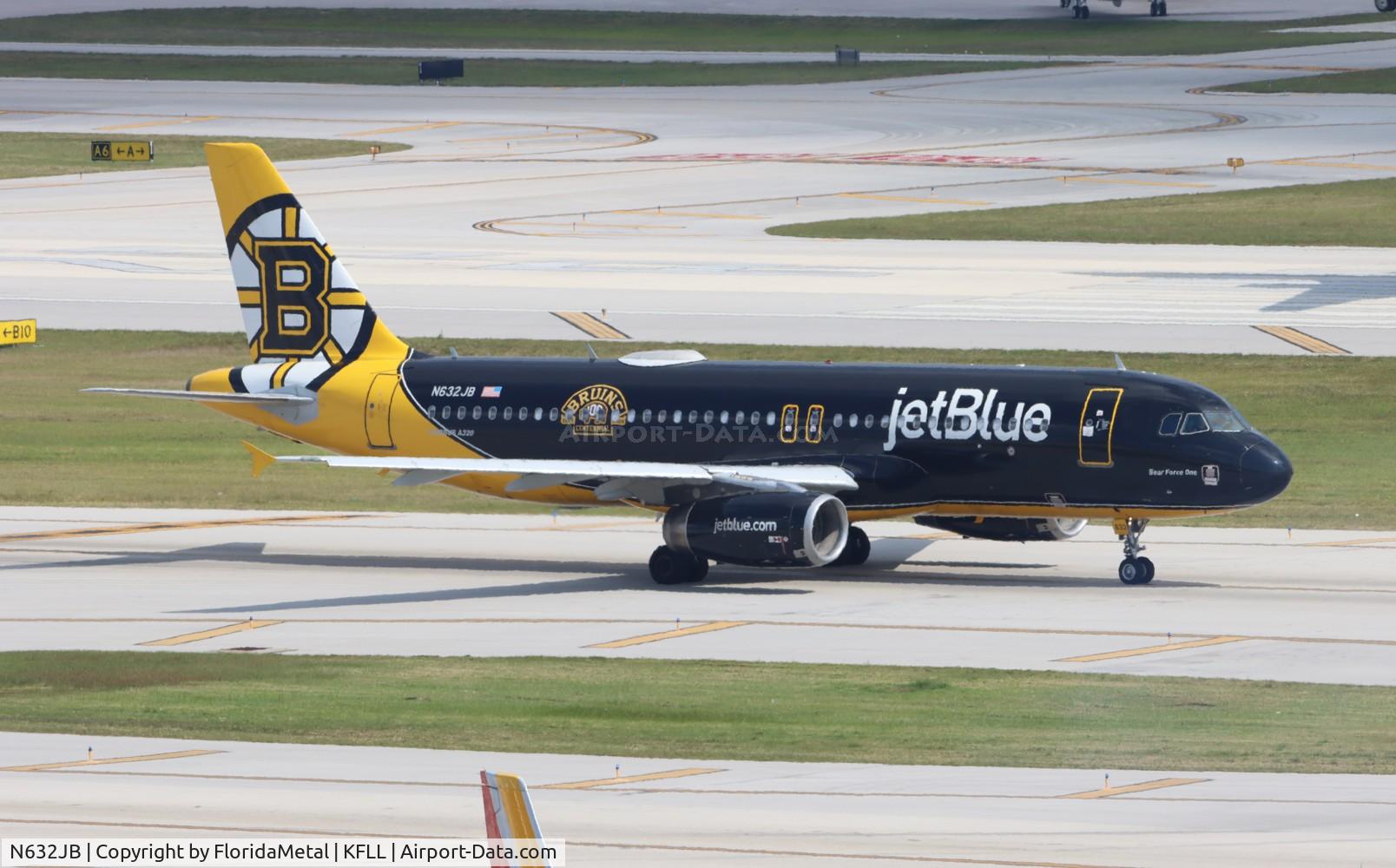N632JB, 2006 Airbus A320-232 C/N 2647, JBU A320 Bruins zx fll-mbj