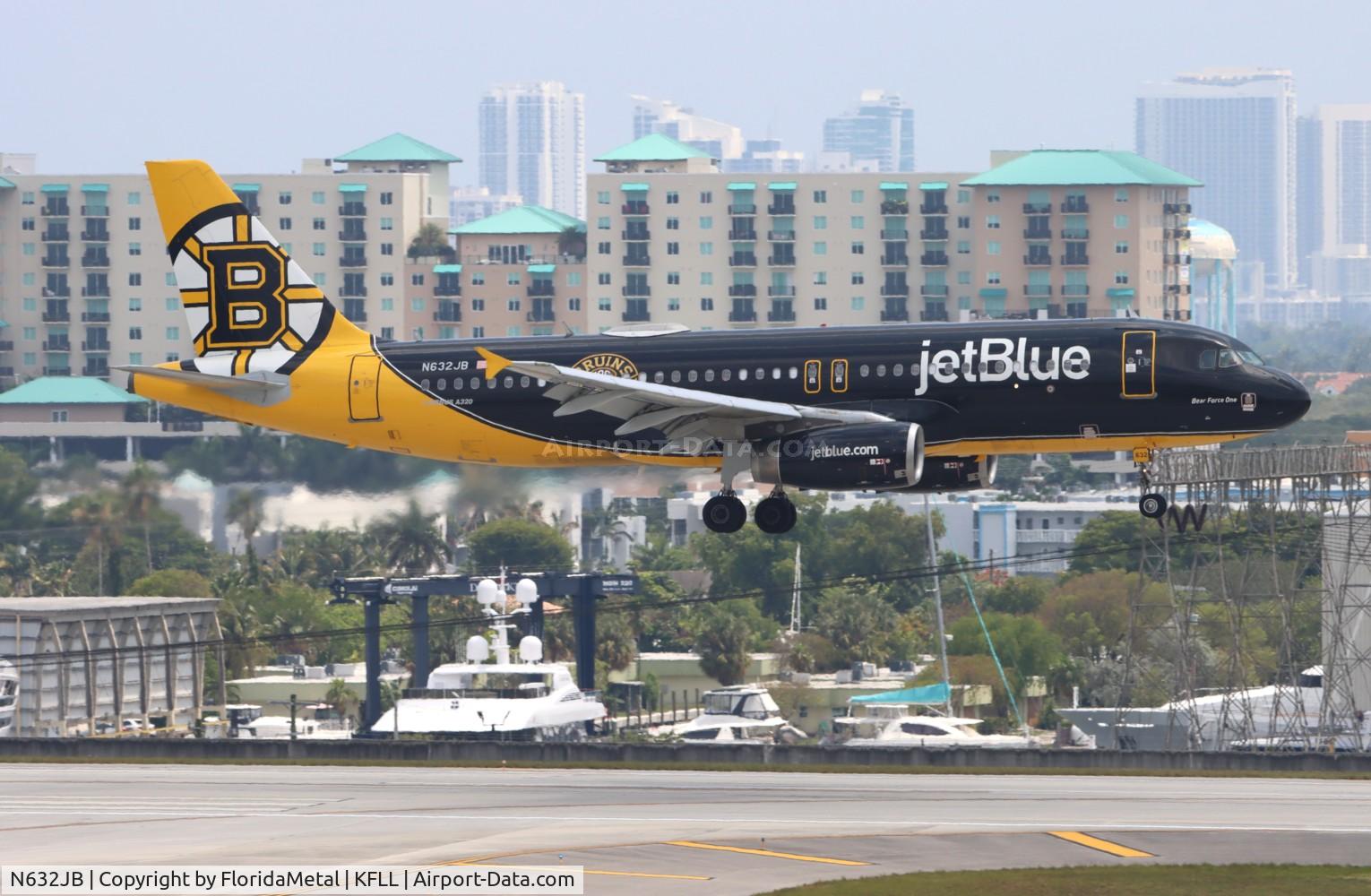 N632JB, 2006 Airbus A320-232 C/N 2647, JBU A320 Bruins zx mbj, mkjs-fll