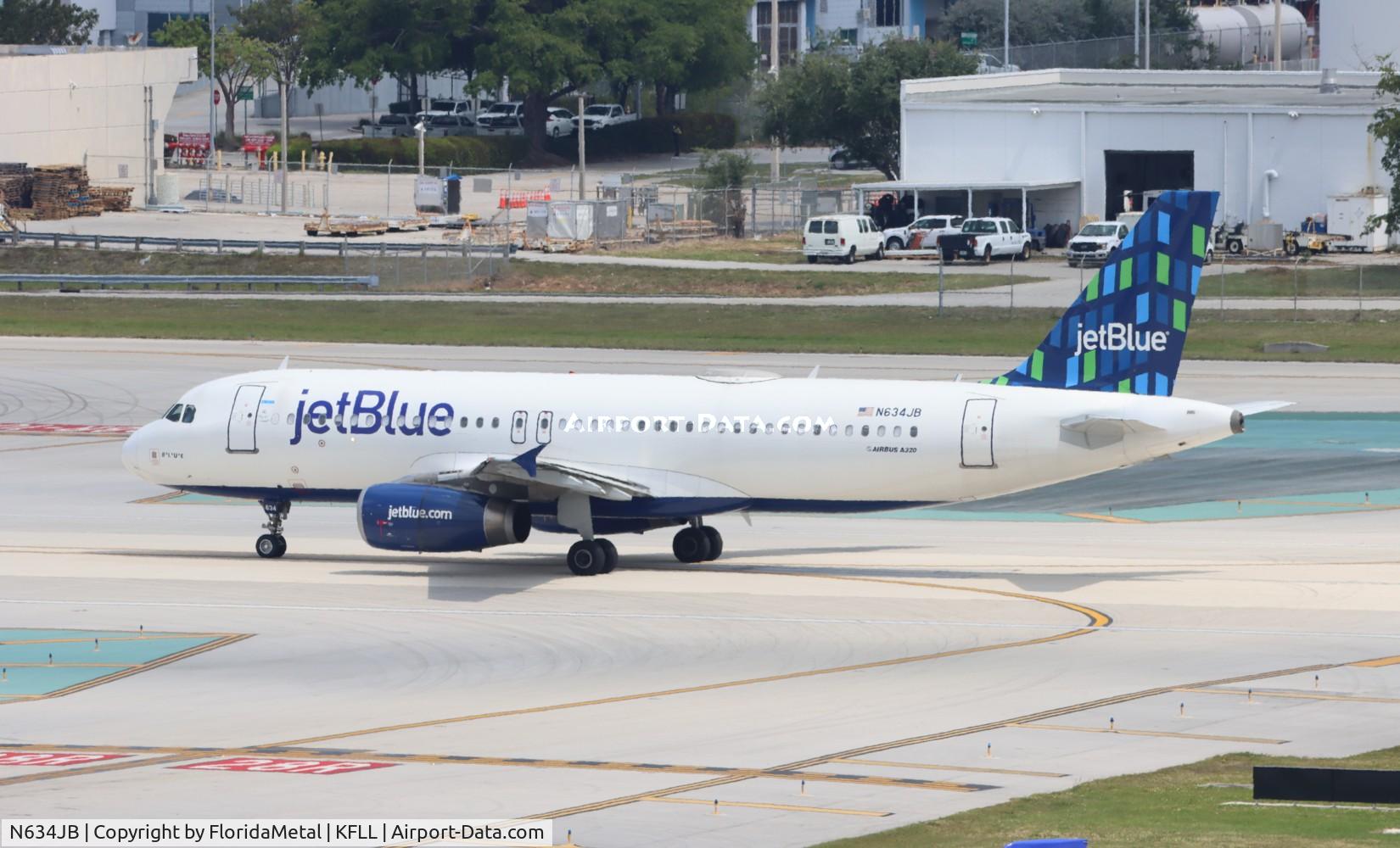 N634JB, 2006 Airbus A320-232 C/N 2710, JBU A320 zx fll-lga