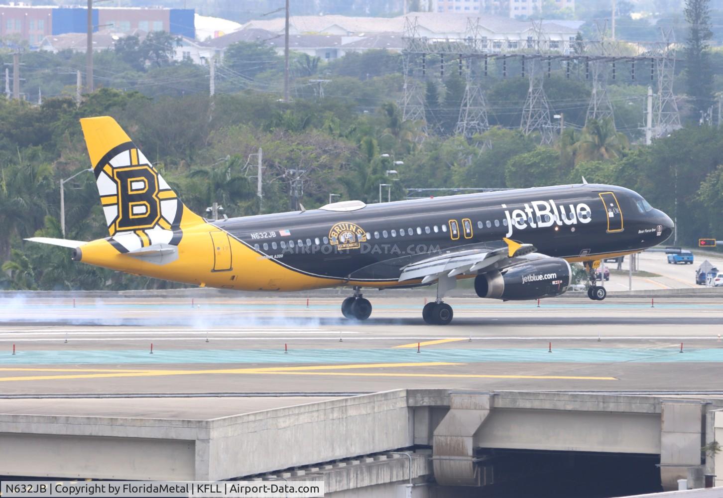 N632JB, 2006 Airbus A320-232 C/N 2647, JBU A320 Bruins zx mbj, mkjs-fll