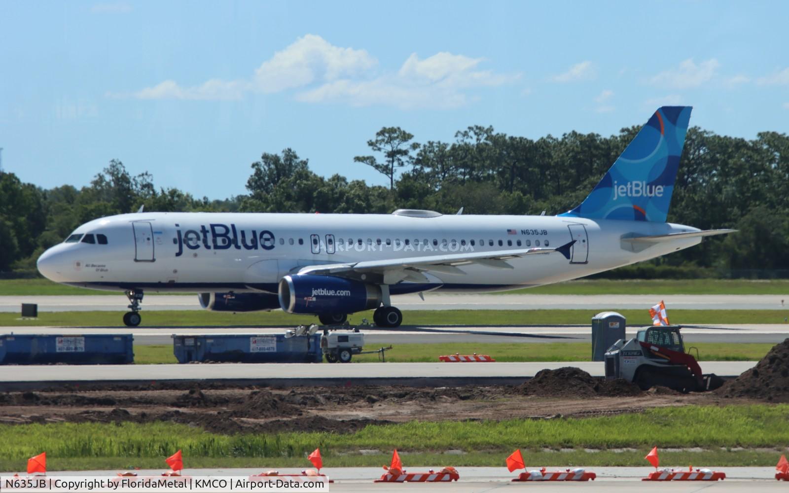 N635JB, 2006 Airbus A320-232 C/N 2725, JBU A320 zx mco-pvd