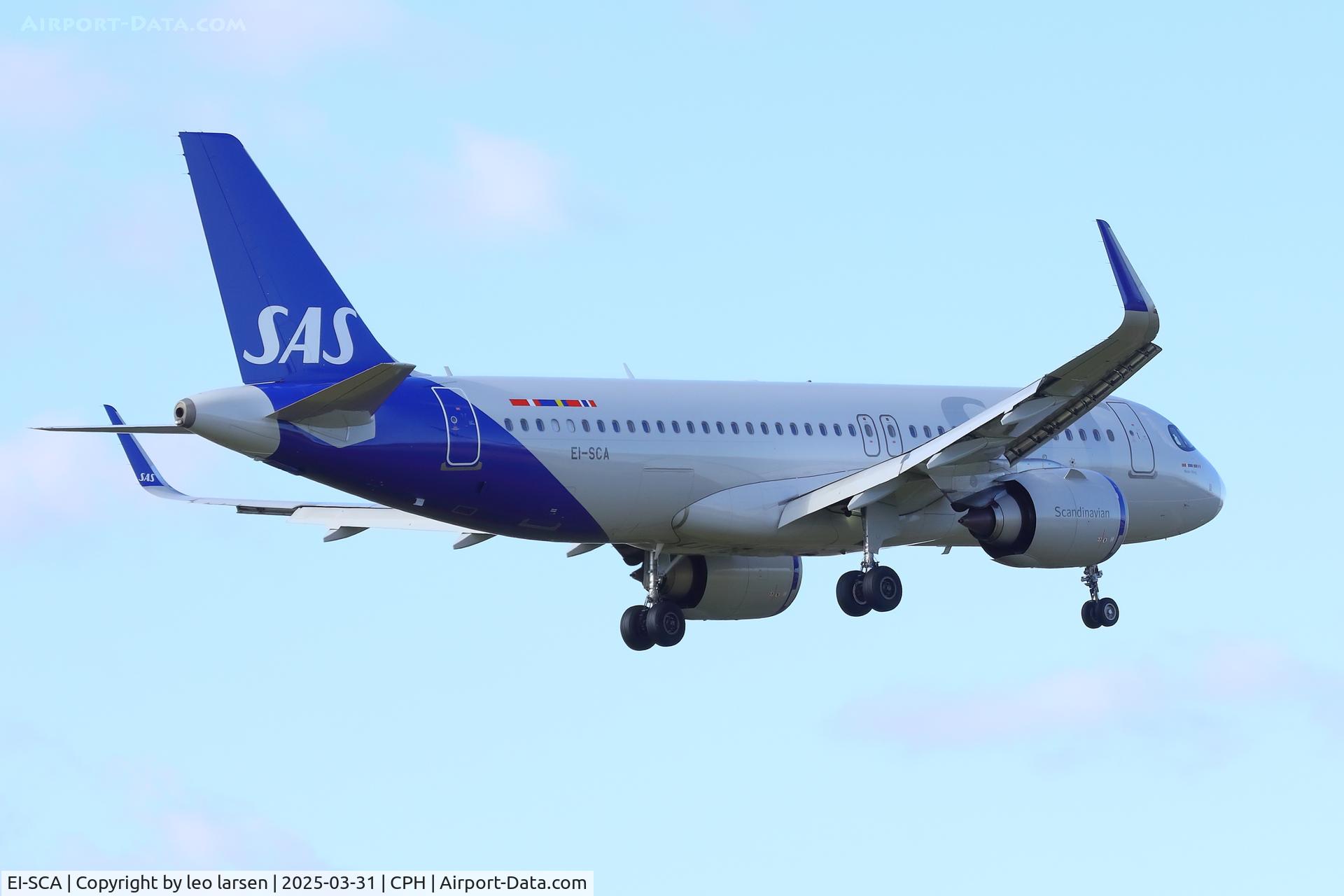 EI-SCA, 2023 Airbus A320-251N C/N 11442, Copenhagen 31.3.2025