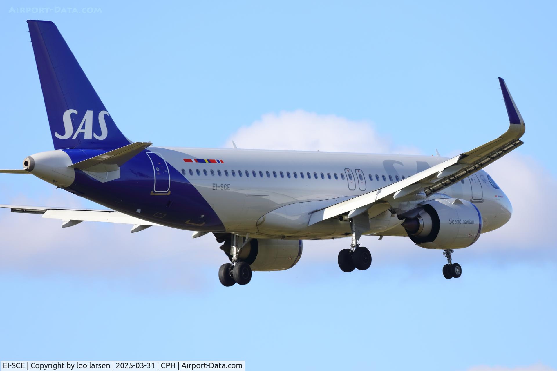 EI-SCE, 2023 Airbus A320-251N C/N 11767, Copenhagen 31.3.2025